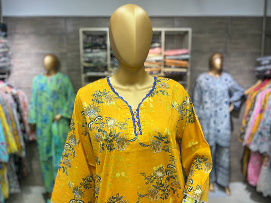 LAWN PRINTED 3 PIECE